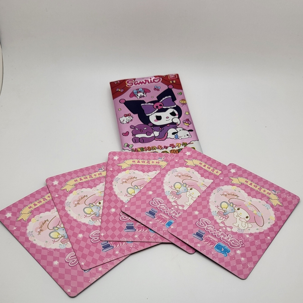 Sanrio Characters 3-Packs Trading Cards NEW - Picture 3 of 6